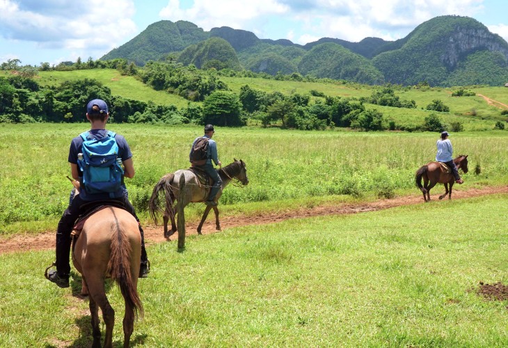 DSC00402 Cuba - Viñales (A cheval dans les Mogotes)