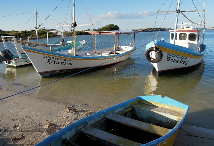 Le port de pêche à San Crisanto, l'occasion de déjeuner de produits de la mer