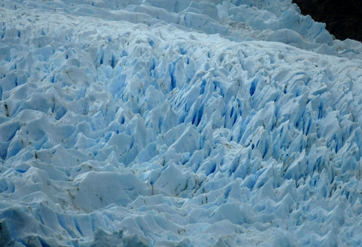 Glacier sur les bords du canal de Beagle