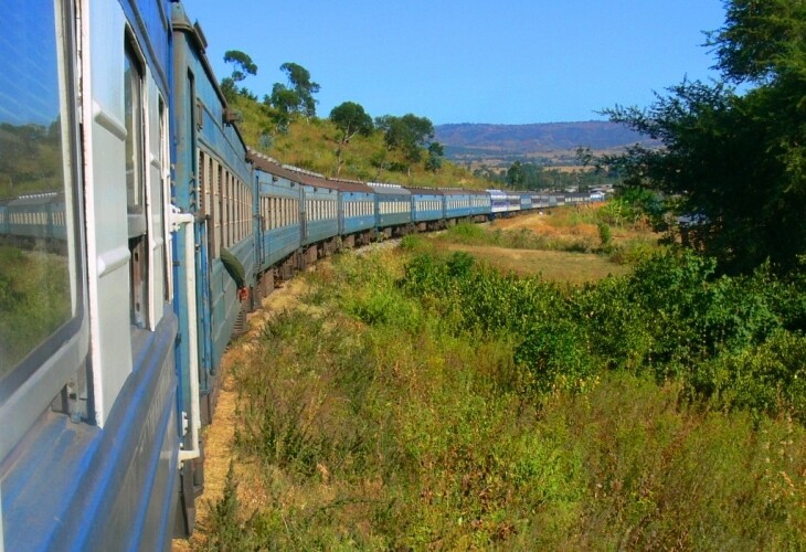 Train en Tanzanie