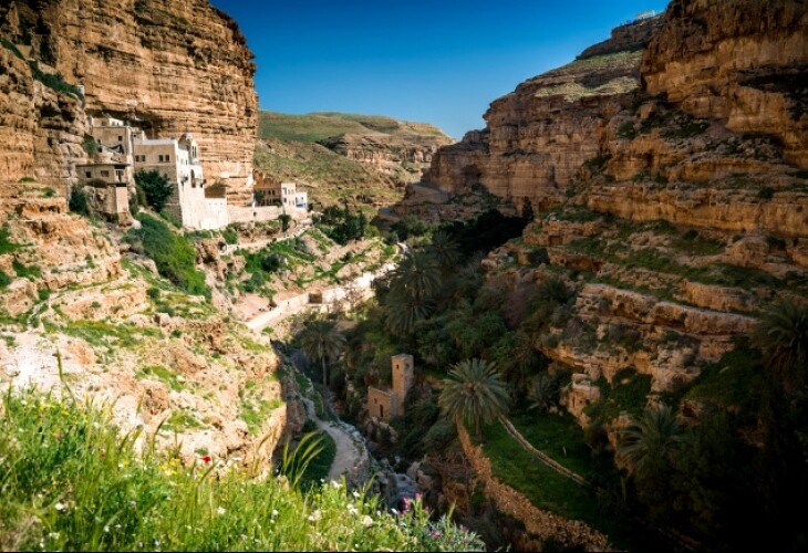 Le Canyon de Wadi Qelt