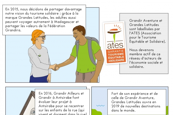 Notre histoire en BD !