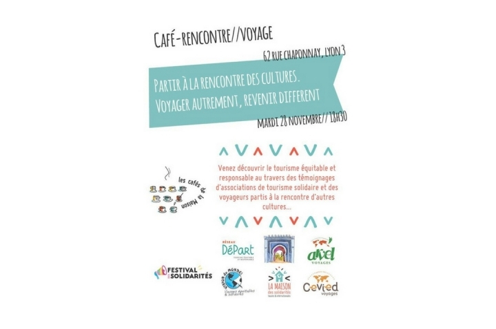 Partir à la rencontre des cultures, direction le café rencontre de Vision du Monde !