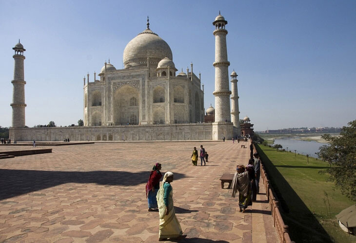 Le Taj Mahal de Agra