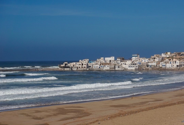 Le village de Tifnit en bord de mer