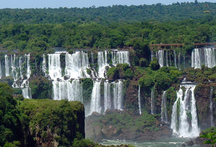 Les chutes d'Iguazu