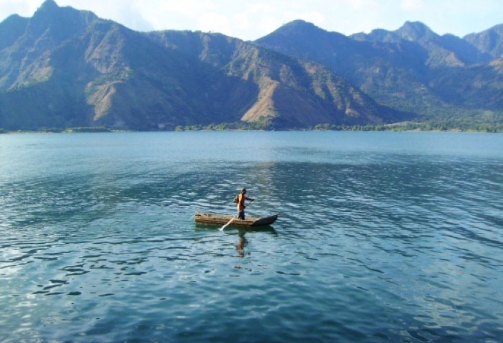 Immersion sur le lac Atitlan