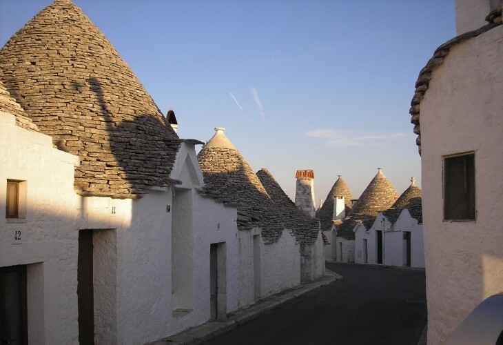 Les trulli d'Alberobello