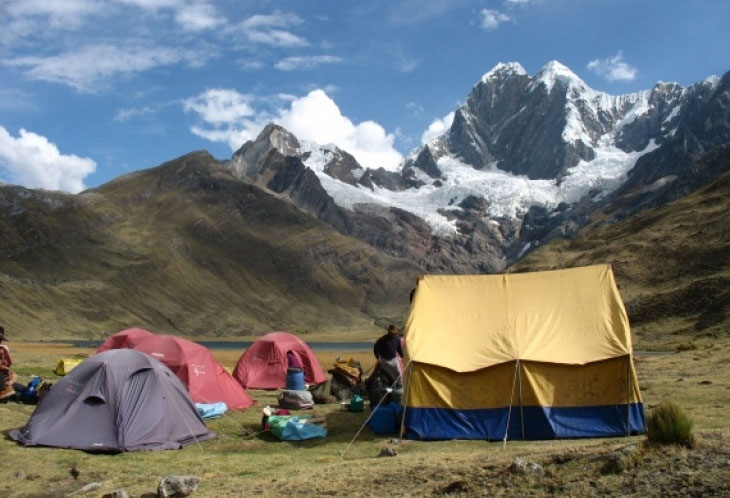 La vue de votre campement pour la nuit