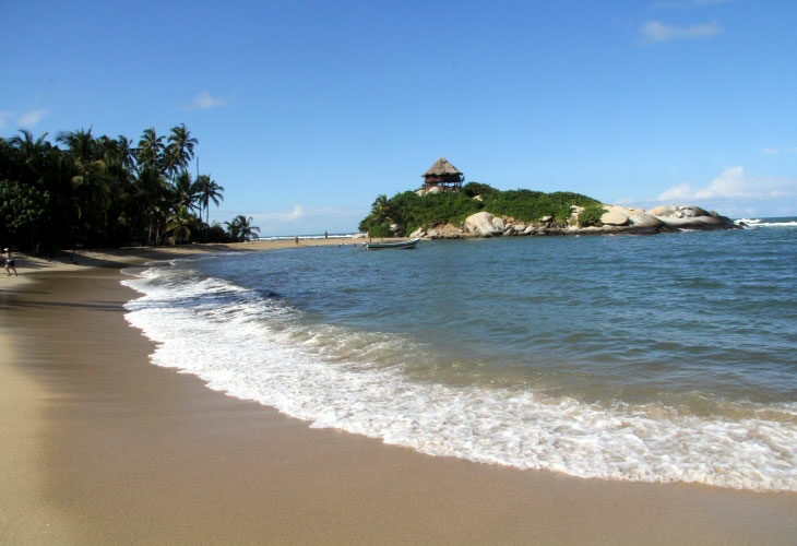 Colombie : plage des Caraïbes