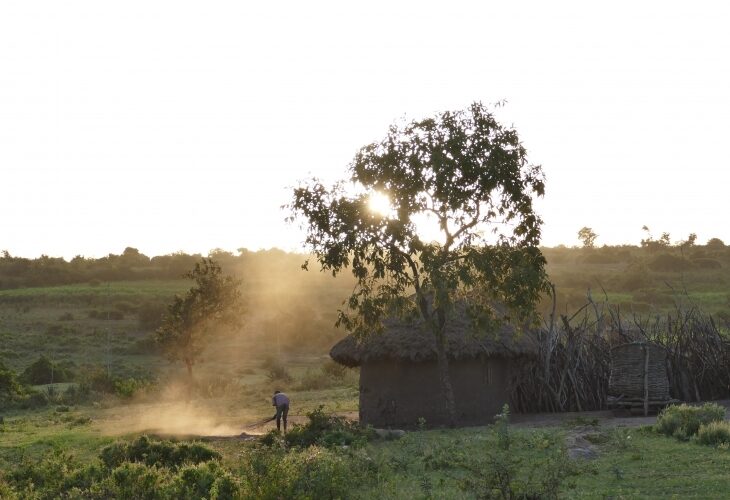 Lever de soleil à Nyamburi