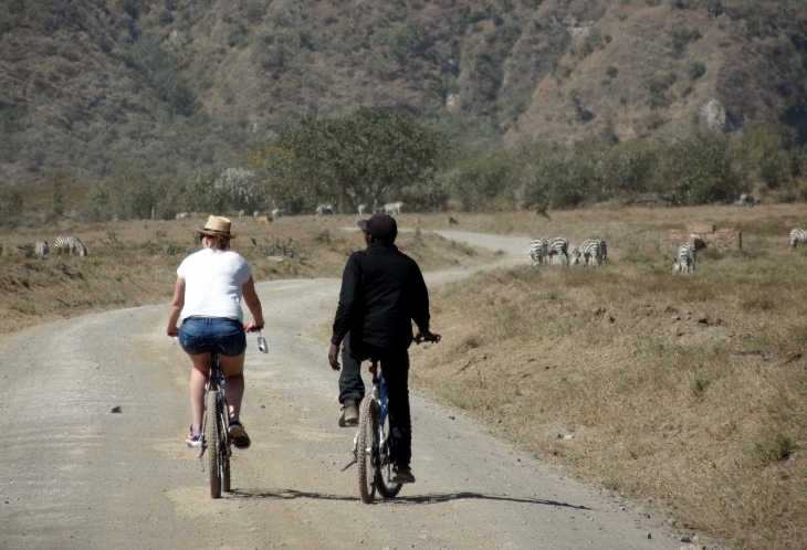 Vélo à Hell's Gate