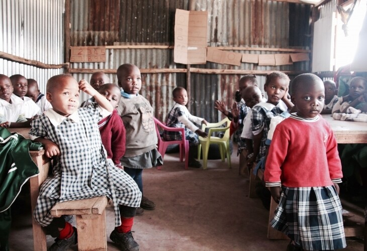 Rencontre avec les enfants de la région de Naivasha