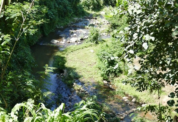 Rivière du village de Shangarai