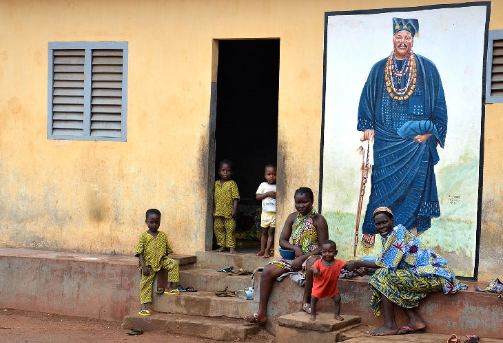 Famille à Porto Novo