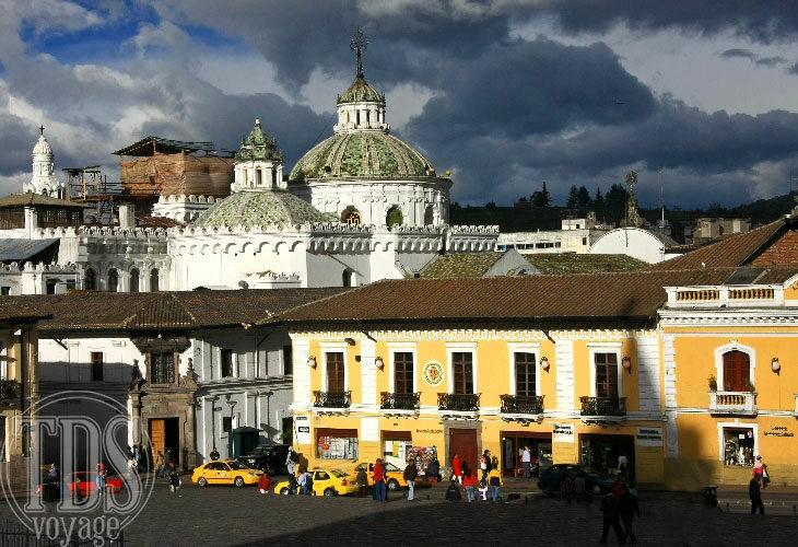 Visite de la ville coloniale de Quito classée au patrimoine mondial de l'UNESCO
