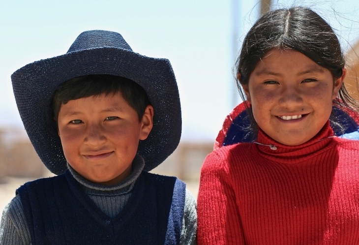 Les Boliviens ont toujours le sourire aux lèvres !