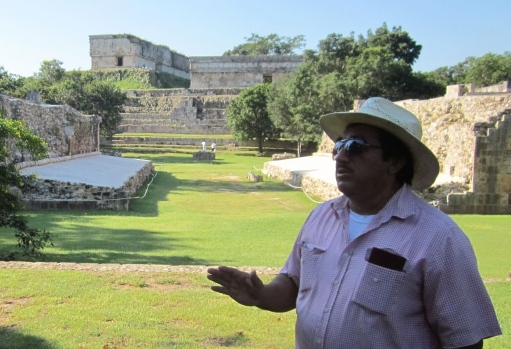 Jorge, guide francophone à Uxmal