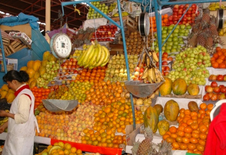 Marché coloré typique à Cusco !