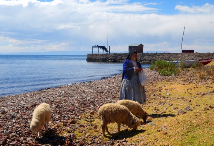 Pérou lac Titicaca