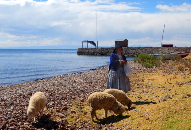 Pérou lac Titicaca