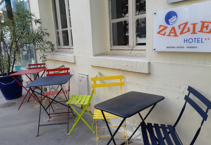 Terrasse - Zazie Hôtel