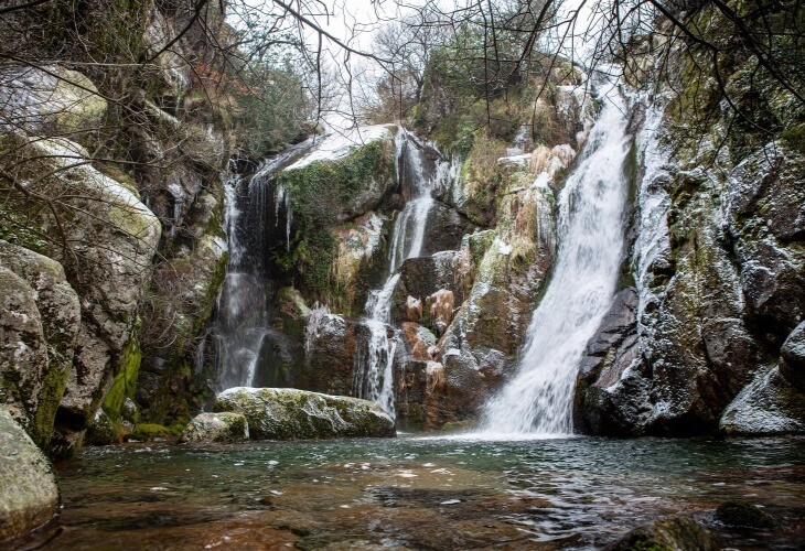 Cascade dans la Serra da Estrela