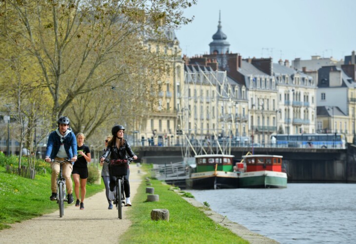 Balade en vélo ©F.Hamon