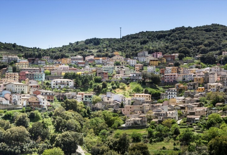 L’arrière-pays de la Sardaigne