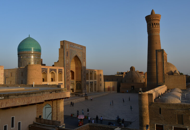 OUZBEKISTAN-Boukhara-minaret-Kalon