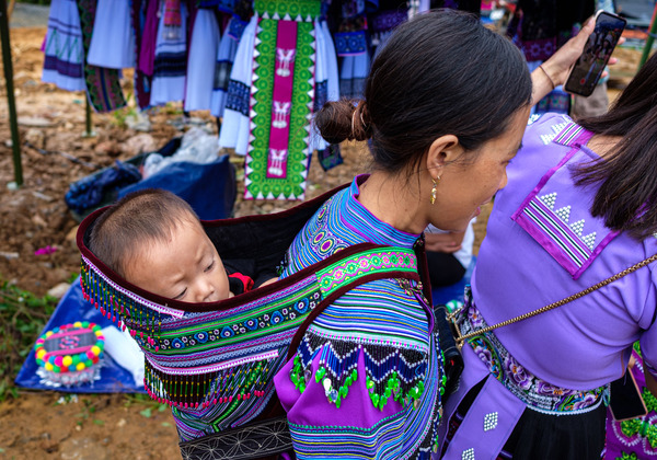 Marché ethnique Vietnam