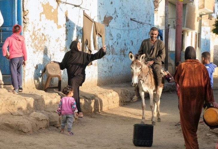 Immersion dans un village égyptien