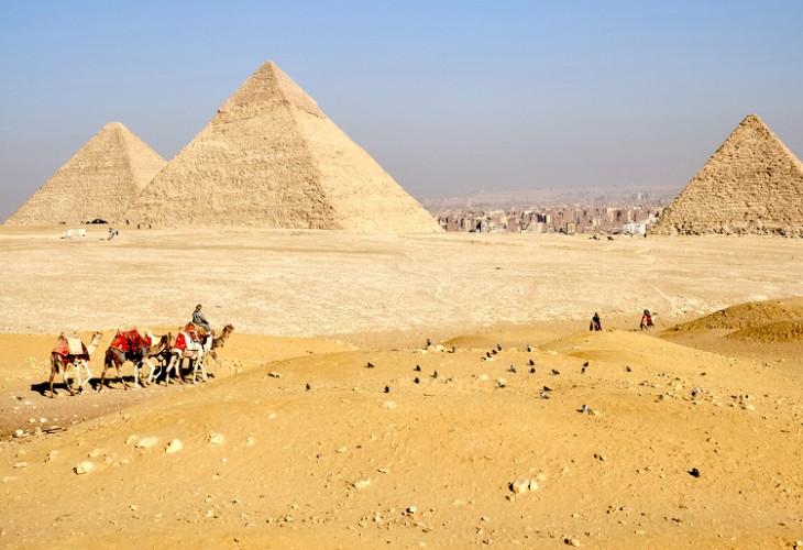 Les pyramides du plateau de Gizeh