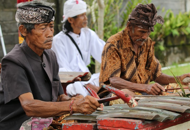 L'orchestre Gamelan de Bali